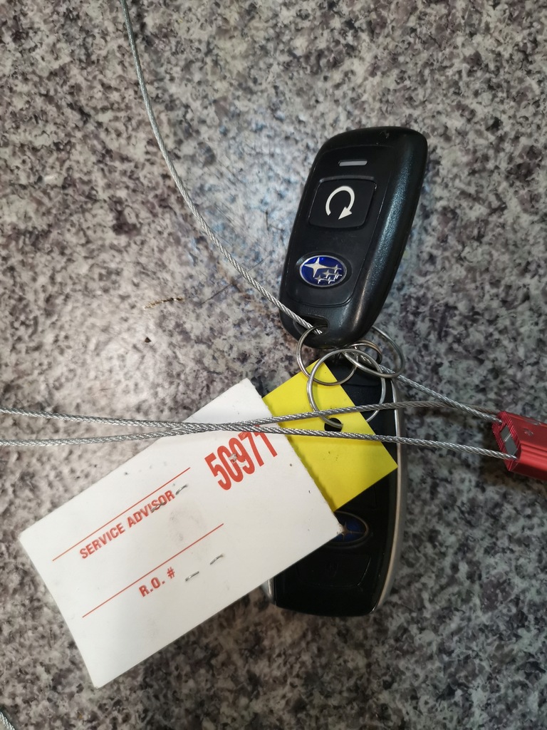 фото №14, Subaru forester v sport набор стартовый бортовой компьютер ключи 2.5 бензин usa 18-