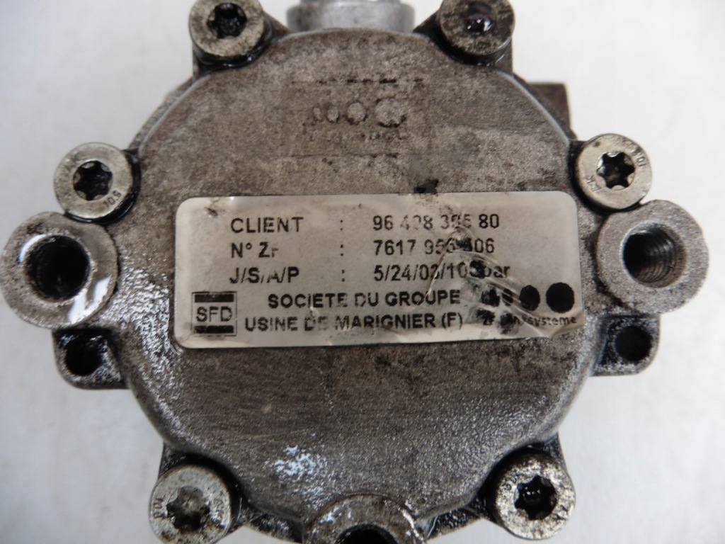 фото №5, Насос підсилювача scudo i ii jumpy expert i ii peugeot 406 407 c5 2,0 hdi