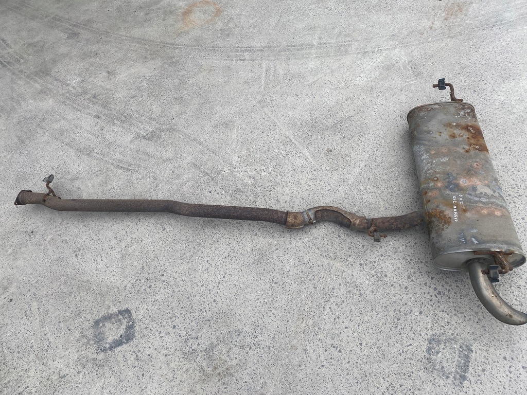 фото №1, Выхлоп труба nissan qashqai j10 2.0 dci