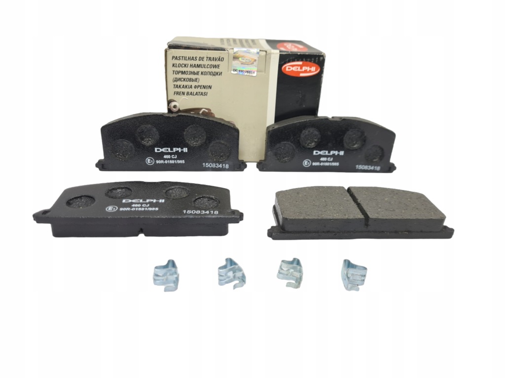 фото №1, Тормозные колодки тормозные osi перед delphi toyota camry carina v celica corolla