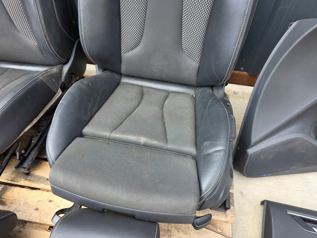 фото №12, Сидіння сидіння комплект audi a3 8v sportback 5-двері шкіра+ матеріал s line !!!