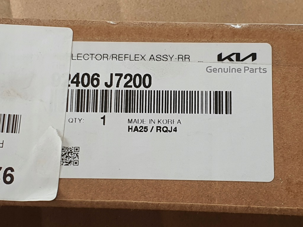 фото №8, Отражатель бампера задняя правый kia proceed 92406-j7200