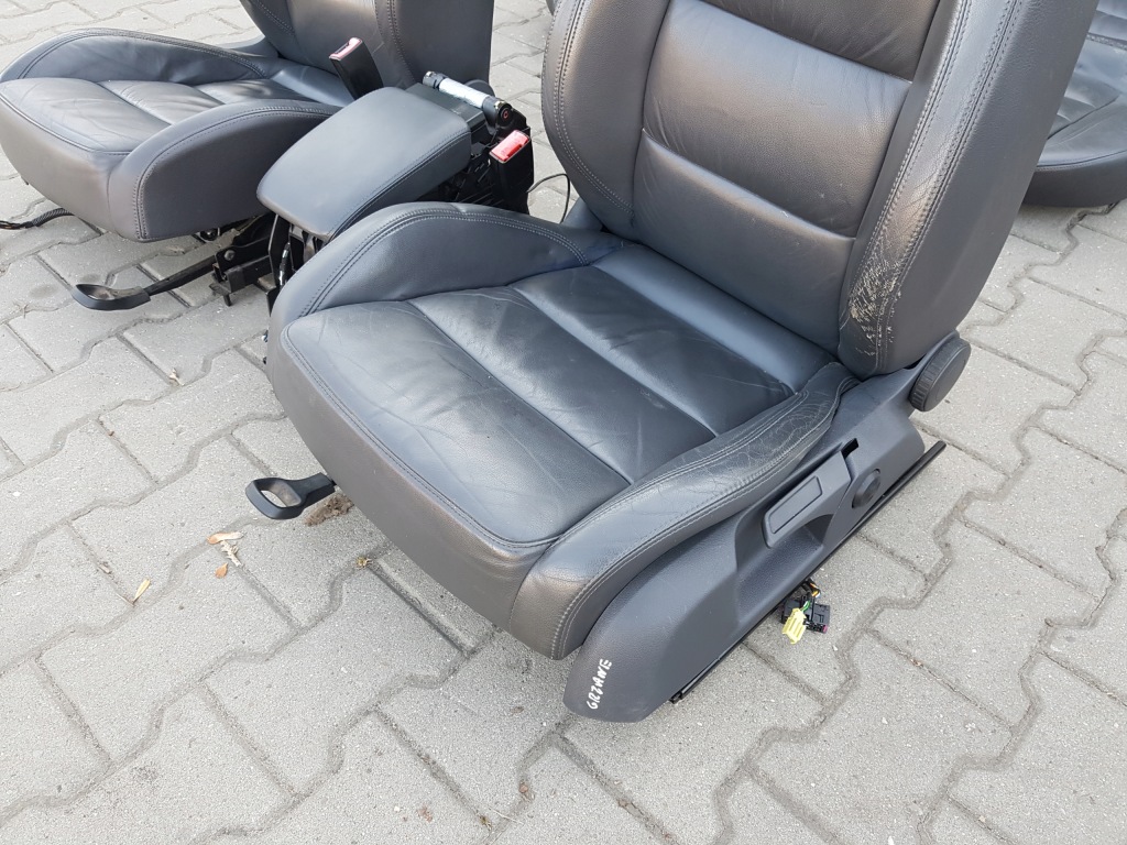 фото №7, Vw golf 6 vi 5k 08-13r hb сидіння шкіряний заднє сидіння 5d