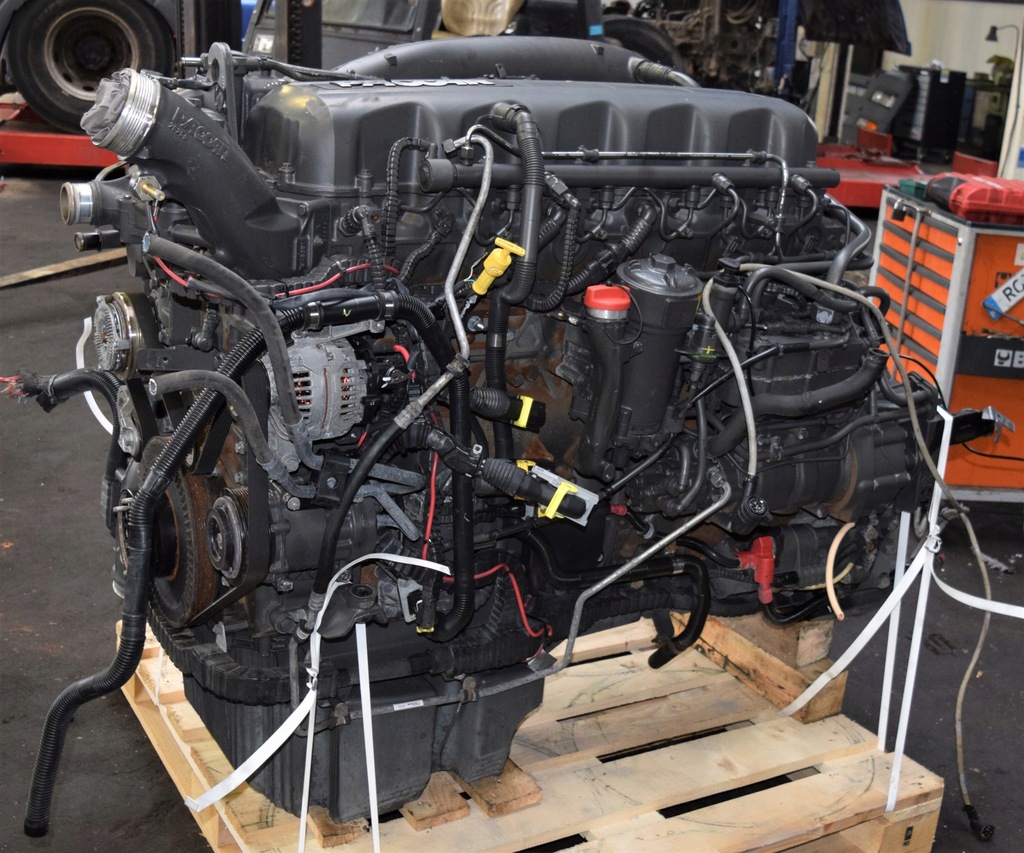 фото №7, Блок двигателя двигателя daf 106 510km mx13 375 h1 euro 6