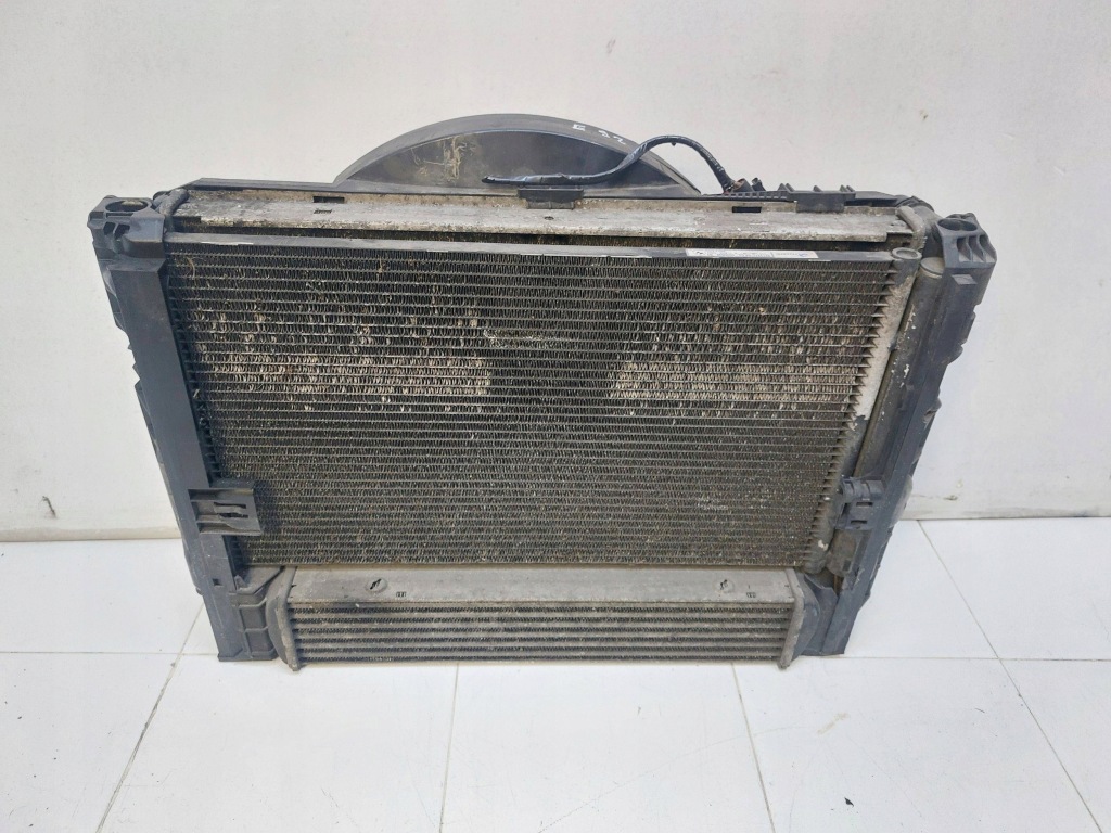 фото №6, Bmw 3 e92 e93 3.0 d pas передний радиатор механическая коробка передач вентилятор балка