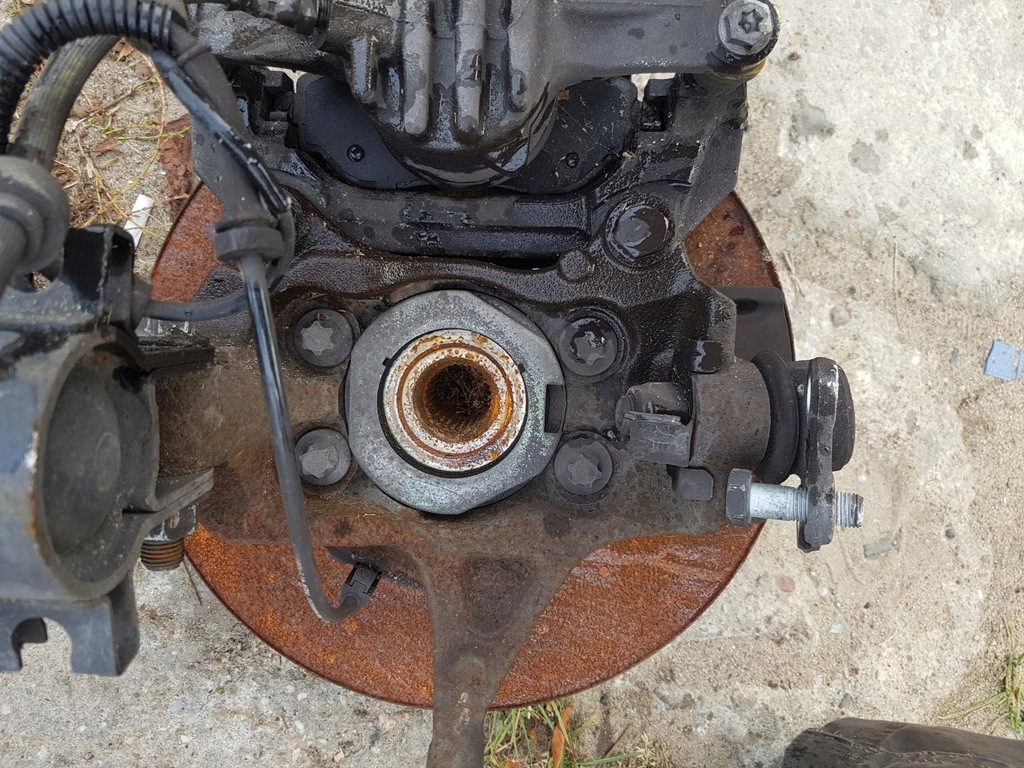 фото №6, Поворотный кулак амортизатор левый перед opel vivaro b