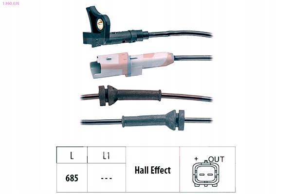 фото №2, Датчик abs citroen peugeot eps