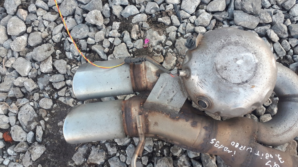 фото №8, Sq5 8r q5 гаситель система выпускной активный 3.0 tdi