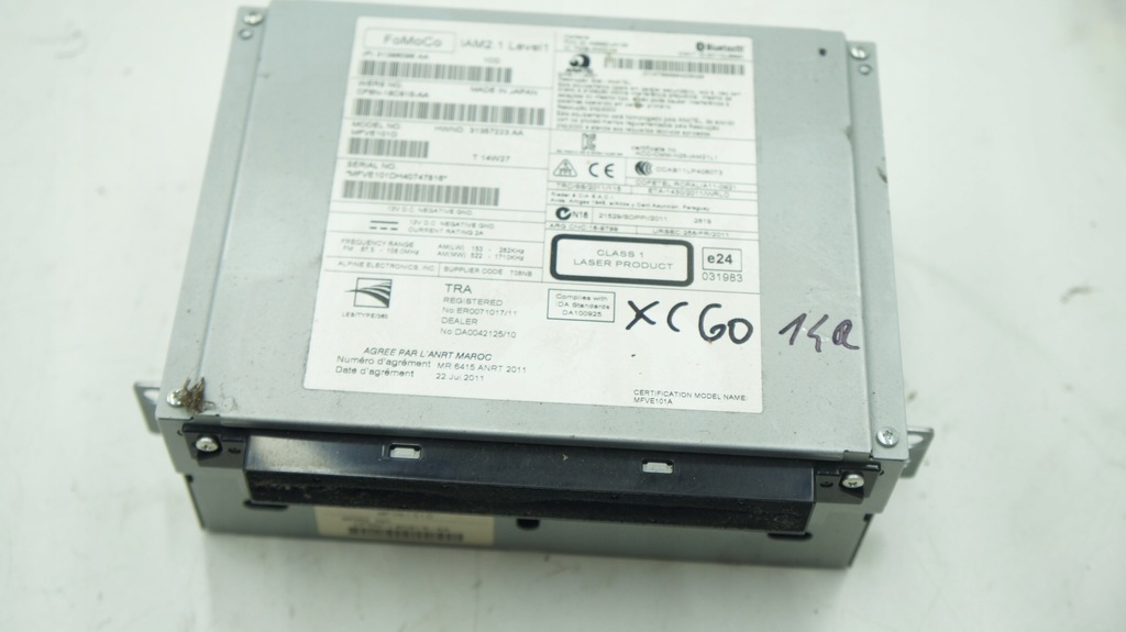 фото №1, Volvo xc60 v40 s60 ii радио считыватель cd 31396096