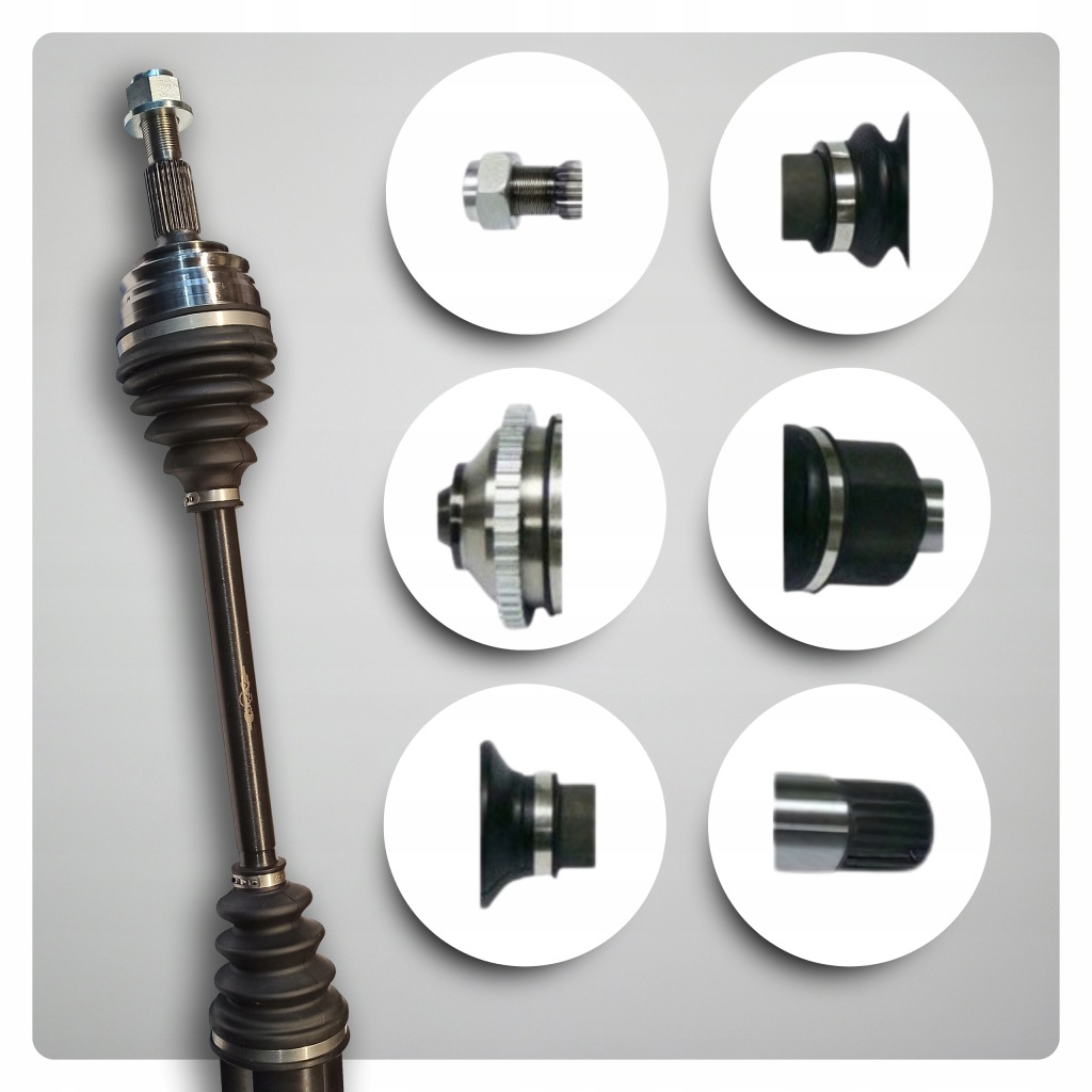 фото №8, Привідний вал ліва peugeot partner/rifter 1.2 puretech 1.5 bluehdi 1.6 hdi механічна коробка передач