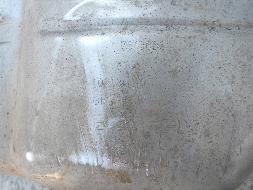 фото №8, Bmw z4 e89 гасник вихлоп середній кінцевий труба 2.0b