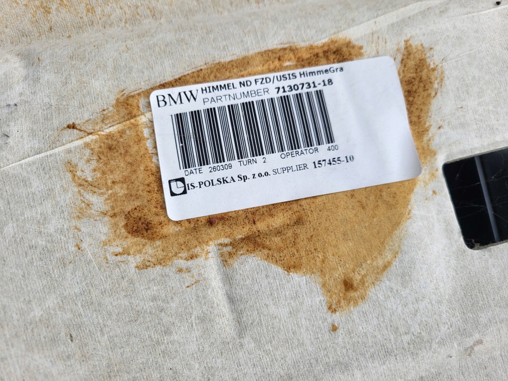 фото №9, Стеля джгут електропроводка bmw 3 e91 сіра оригінальний номер himmelgrau60