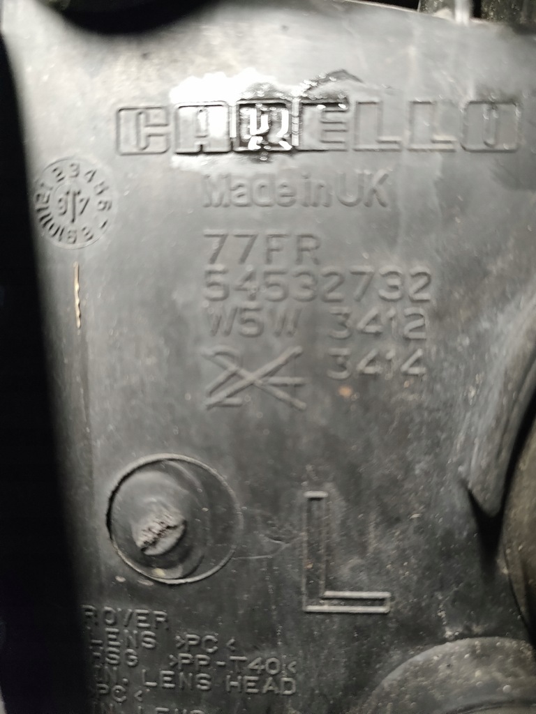 фото №5, Rover 416 лампа перед левая