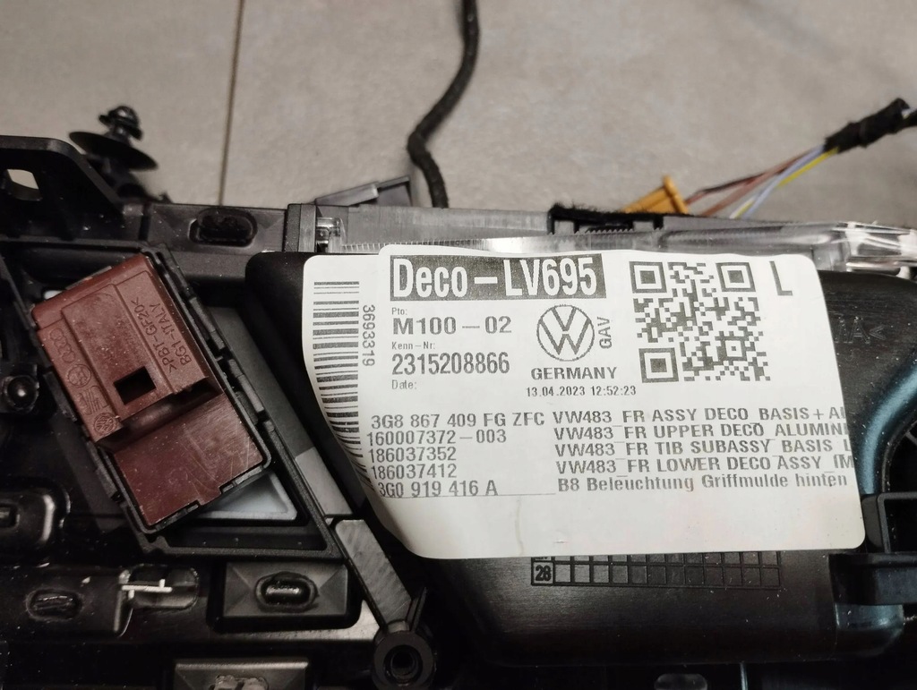 фото №11, Vw arteon r накладки декоры декоративные led карбон