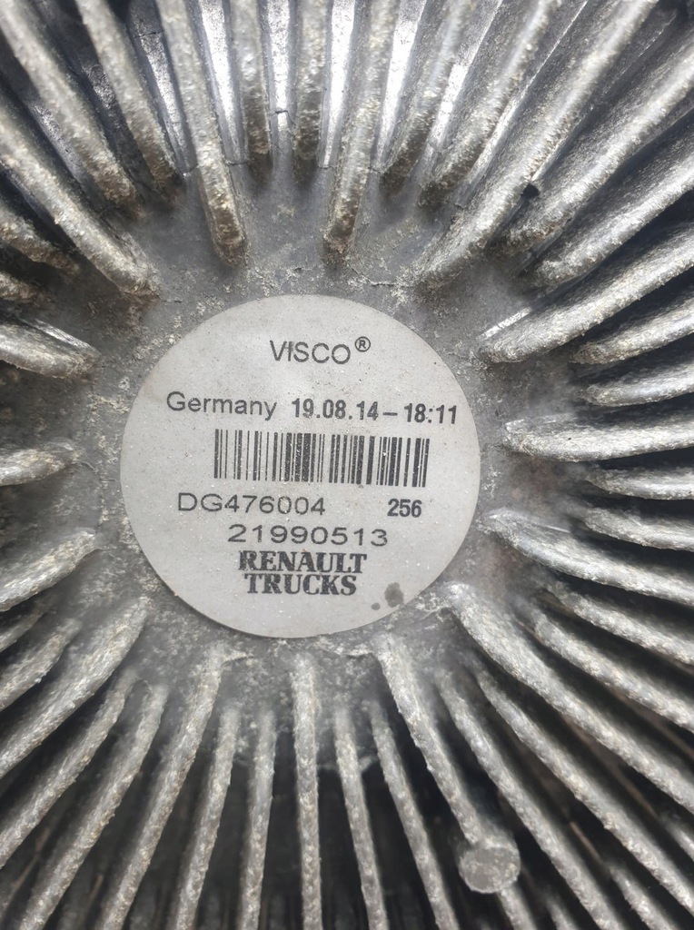 фото №3, Віскозна муфта вентилятор renault range t gama 21990513