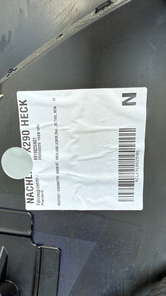 фото №14, Mercedes amg gt 4d 4door бампер задня новий kompletny idealny st/b/1