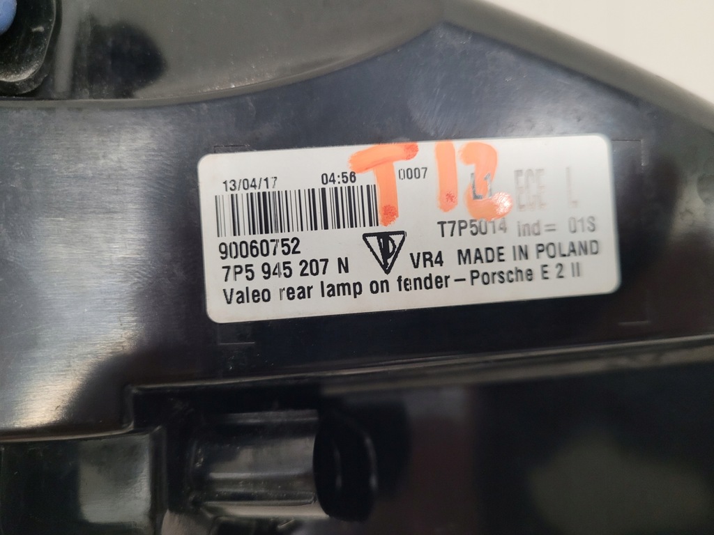 фото №10, Porsche cayenne 7p5 lift turbo gts лампа ліва задня задня 7p5945207n