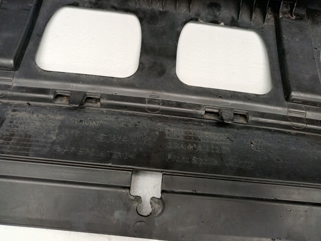 фото №12, Vw t-roc troc 2017- спойлер накладка бампера перед 2ga805903d ÷