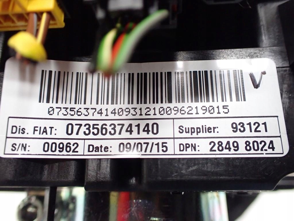 фото №6, Рычаг переключатель лента комбинированный 07356374140 jeep renegade 15r