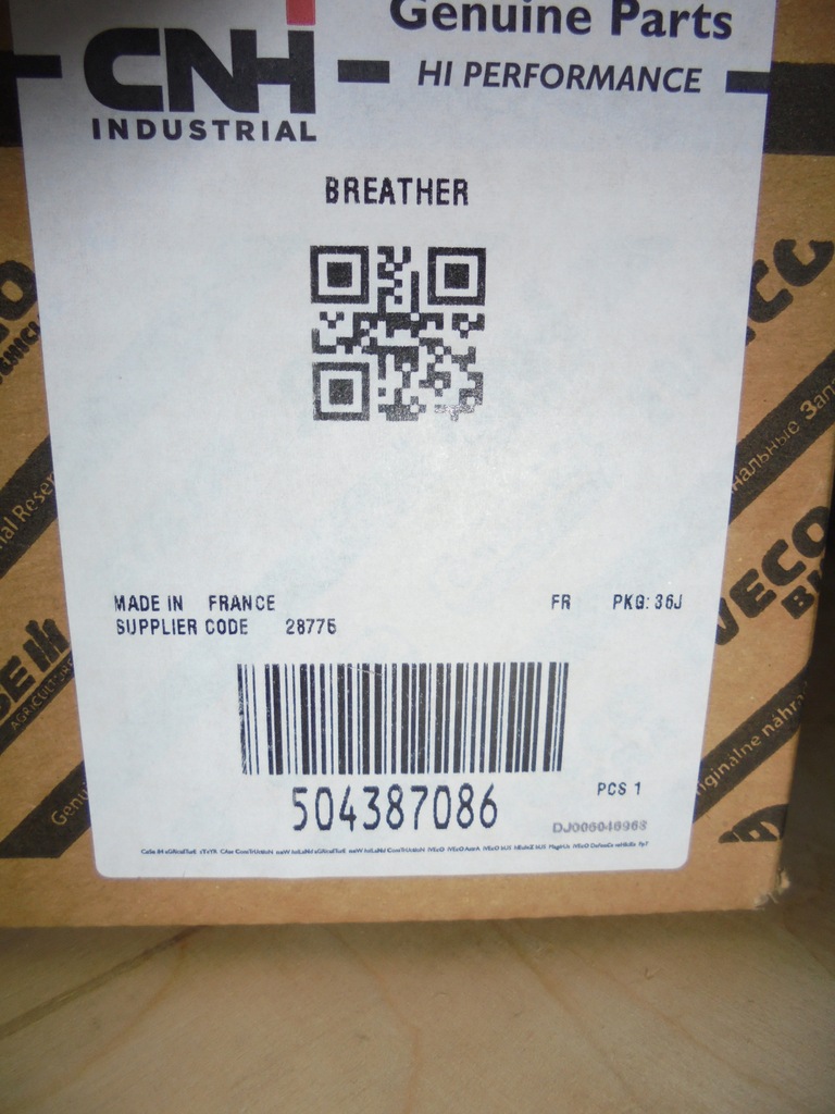 фото №6, Кришка фільтра вентиляція картера iveco stralis trakker 504387086