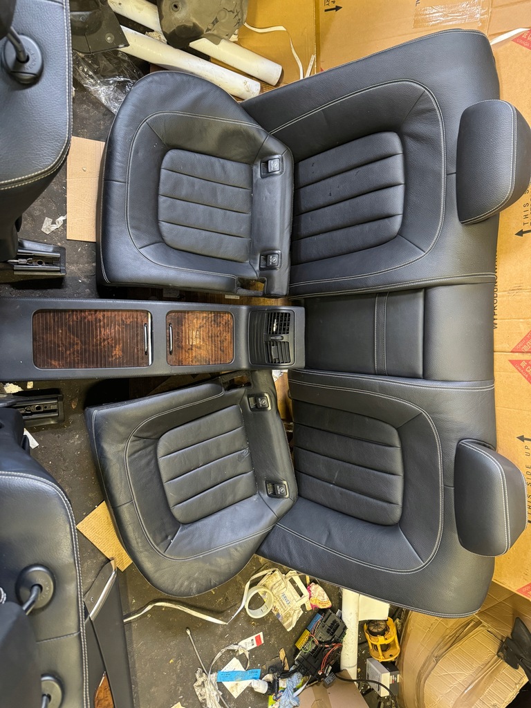 фото №6, Mercedes w218 cls amg sedan оббивка сидіння заднє сидіння сидіння