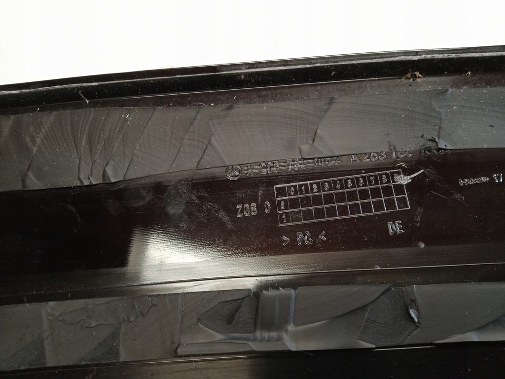 фото №8, Молдинг крыша панорамного mercedes w05 glc x253 a2057800022