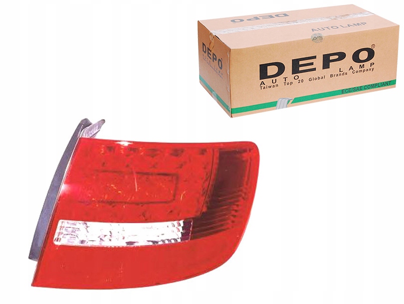 фото №11, Audi a6 c6 04-08 kombi лампа задня зовнішній права