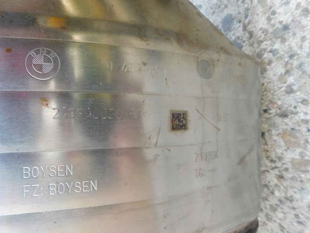 фото №9, Bmw 4 i4 g26 глушители kompletny система выпускной oem