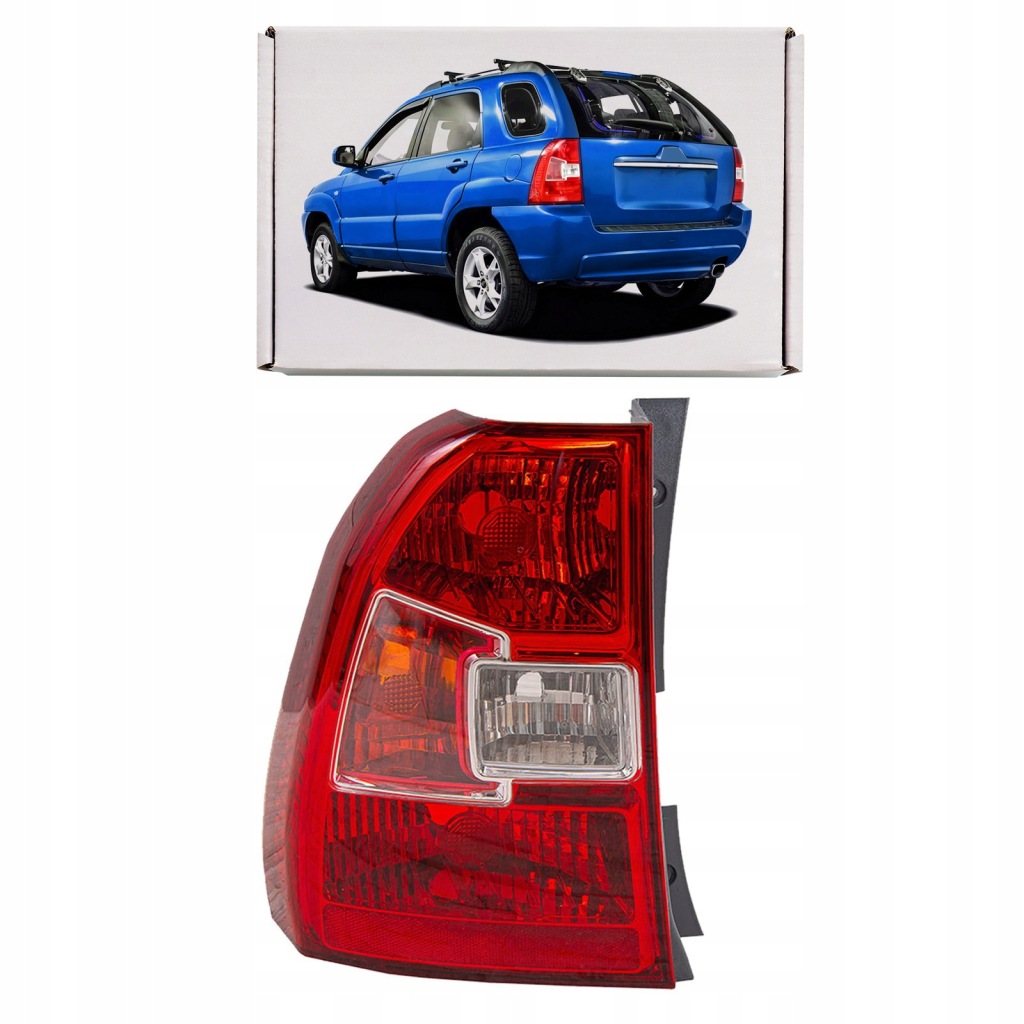 фото №1, Kia sportage ii je 2008 -2010 po faceliftingu лампа задняя левая 9240103000
