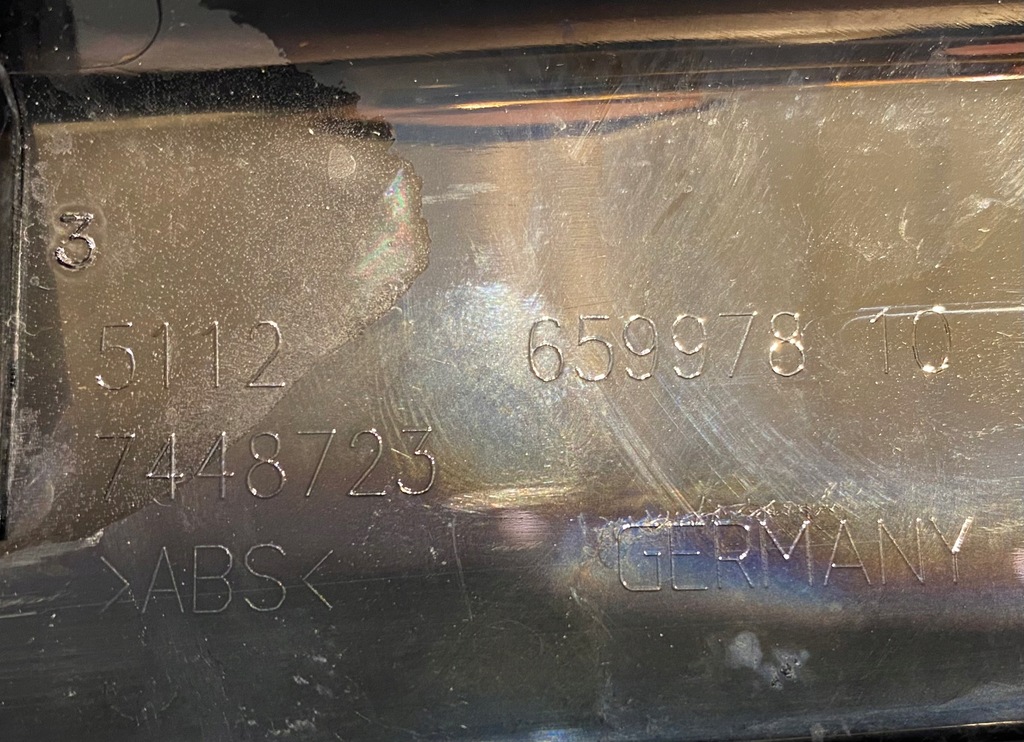 фото №7, Rolls royce cullinan молдинг бампера 51127448723