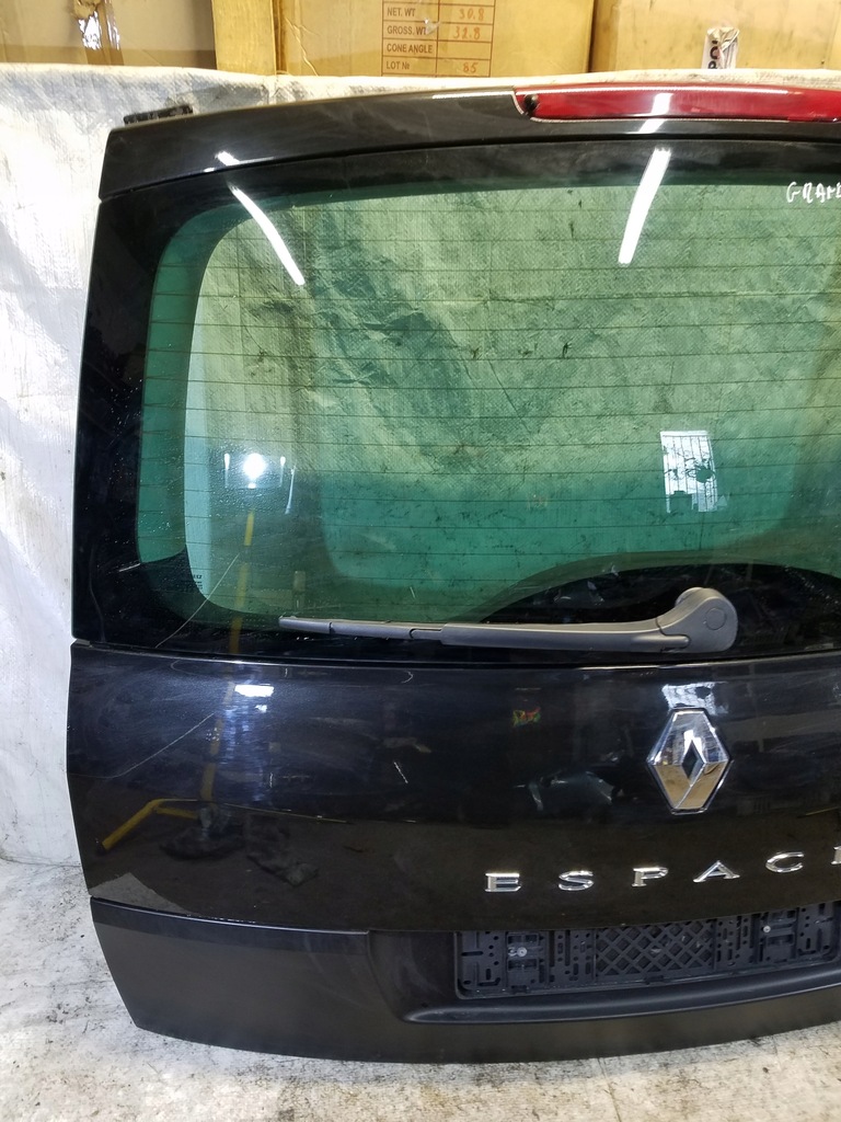 фото №8, Крышка багажника багажника задняя renault grand espace iv lift kod nv676