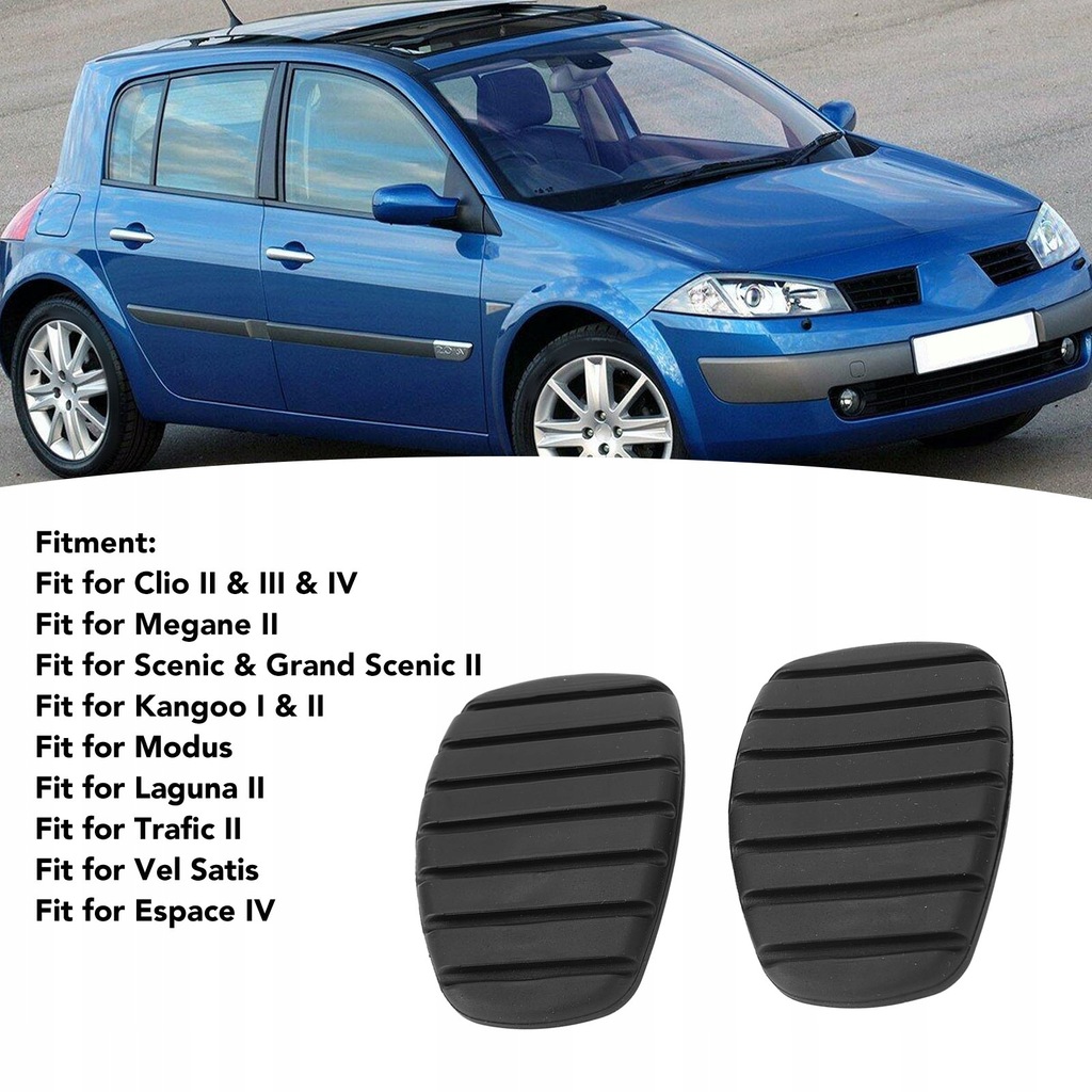 фото №7, Накладка na педаль зчеплення 8200183752 протипробуксовочна гумовий накладка na