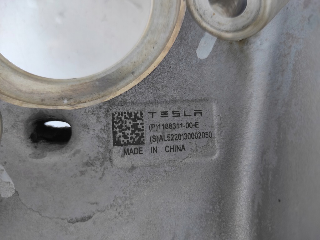 фото №3, Поворотный кулак передняя перед левая tesla model y 1188311-00-e