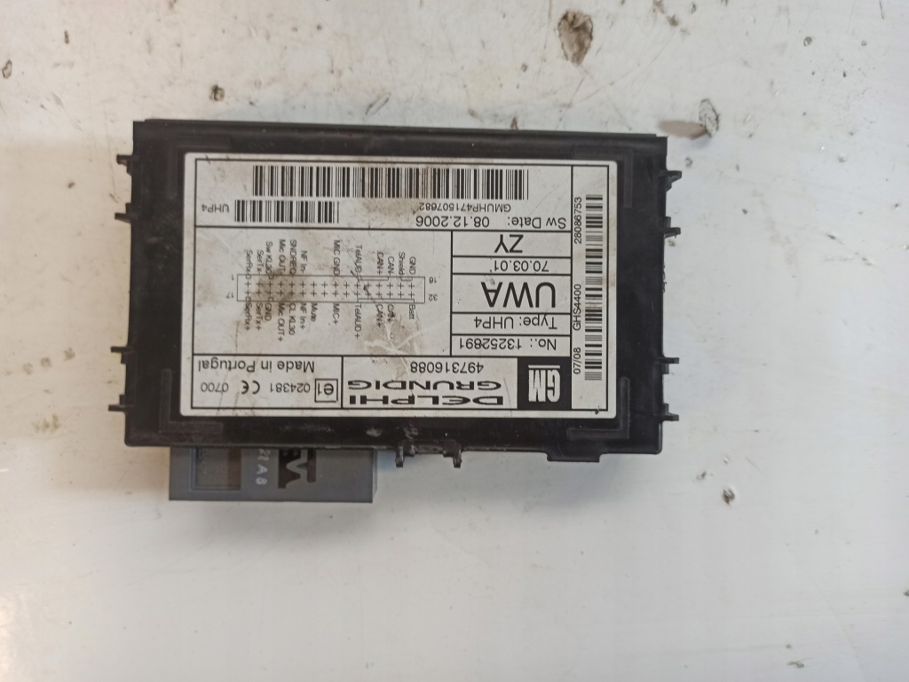 фото №8, Opel zafira b модуль комфорта bluetooth 13252891