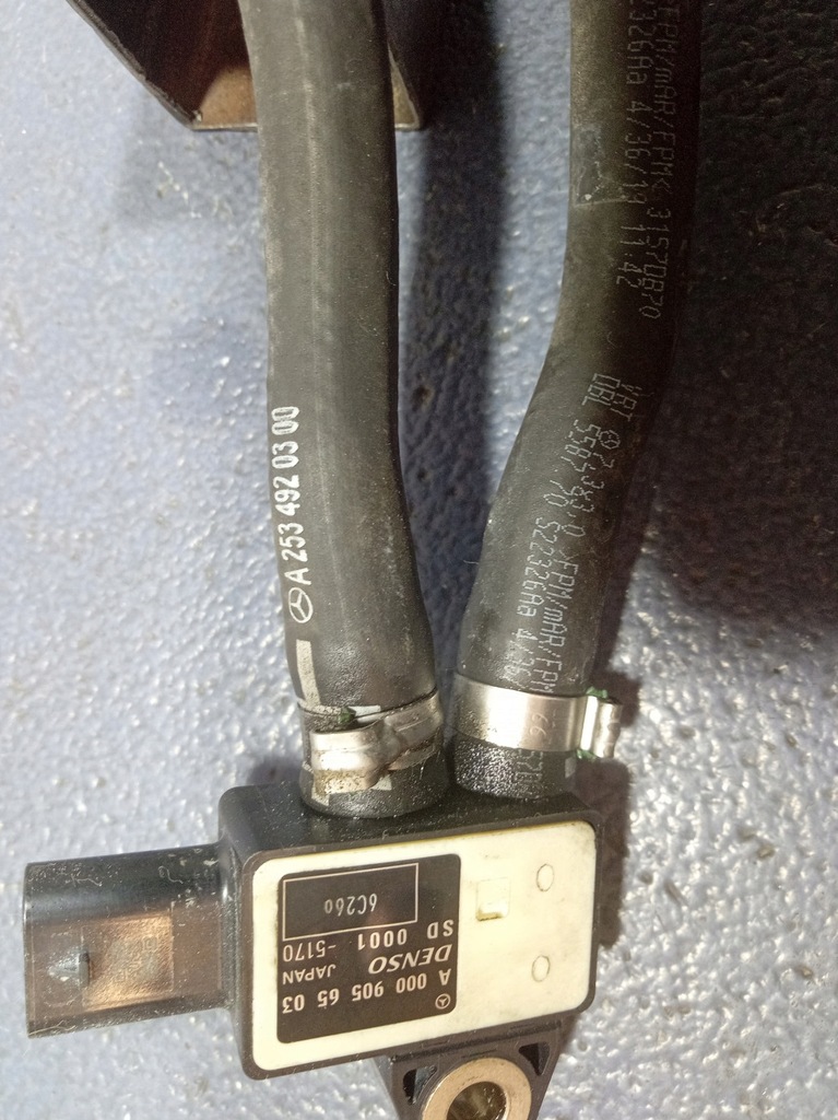 фото №6, Mercedes glc x253 датчик давления выхлопных газов a0009056503