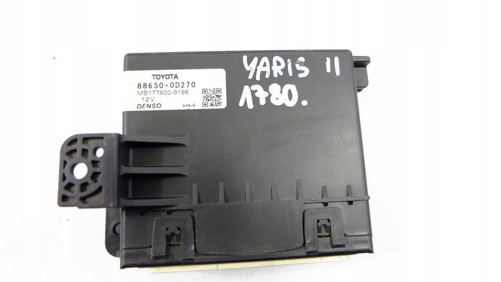 фото №1, Toyota yaris ii модуль блок керування 88650-0d270