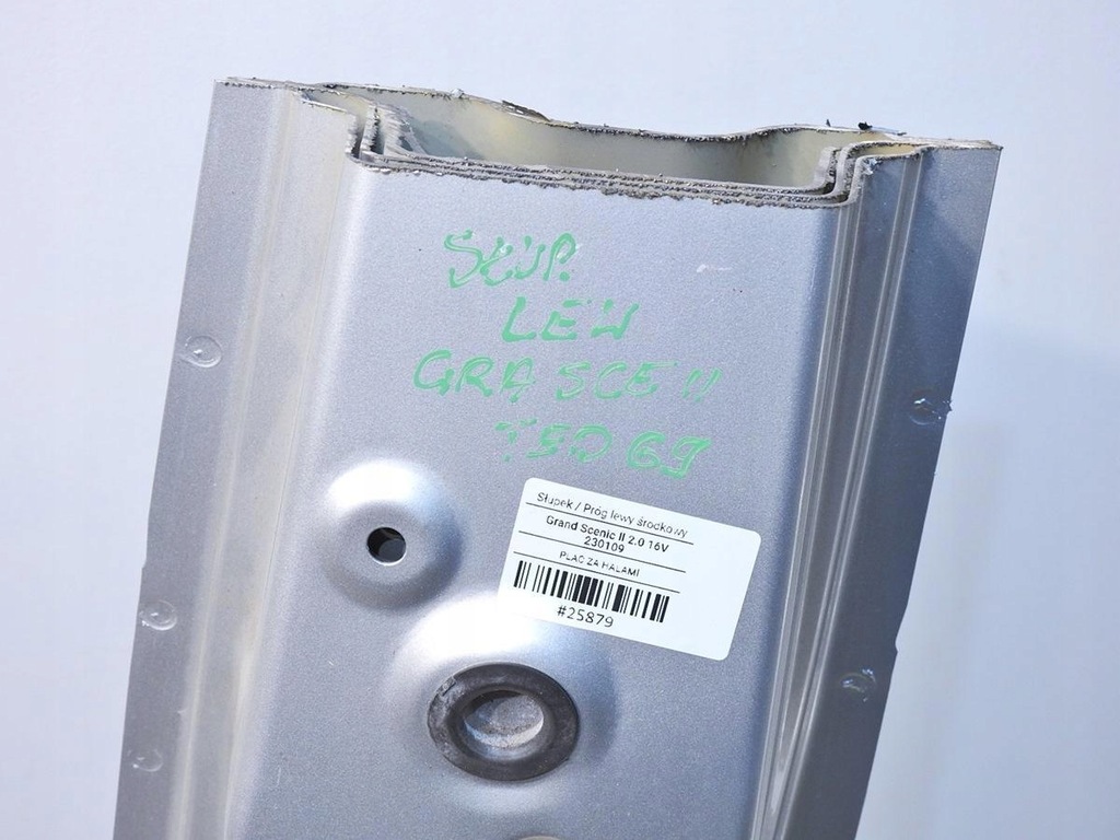 фото №8, Порог блок двигателя левый задняя ted69 renault scenic ii