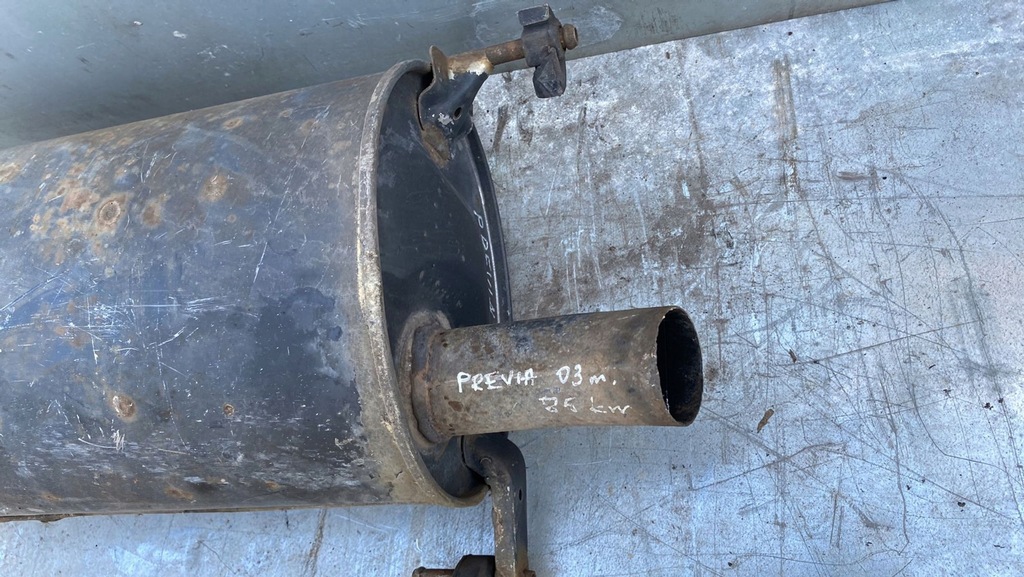 фото №6, Задняя труба выхлопная toyota previa xr30, xr40 ii