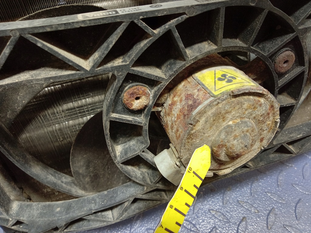 фото №9, Fiat panda ii 1.1b радіатор wody вентилятор вентилятор 46799410