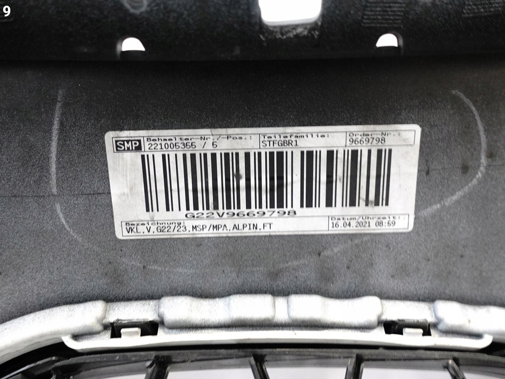 фото №10, Bmw 4 g22 g23 m-pakiet 20- бампер решітка радіатора решітка радіатора решітка перед