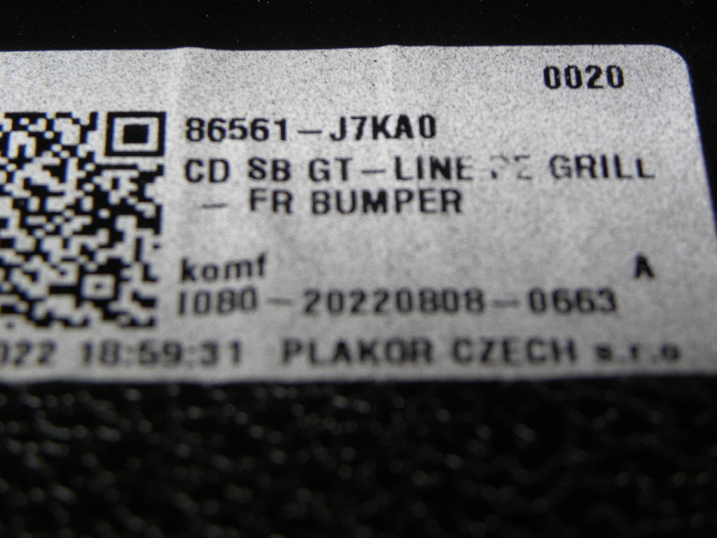 фото №9, Kia ceed iii lift gt-linie решітка w бампер передній 2021 rok