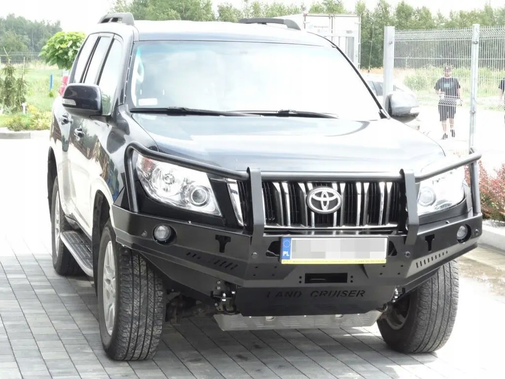 фото №11, Бампер стальной передний с кенгурятник toyota land cruiser 150 2009-2013