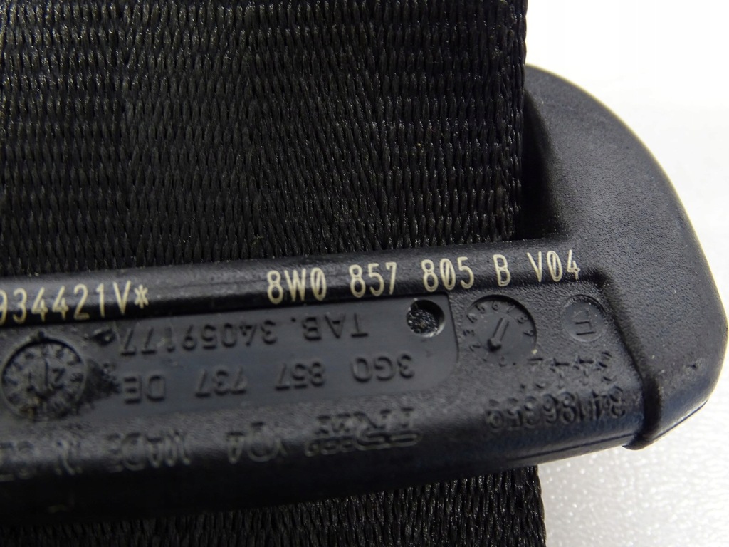 фото №6, Pas безопасности левый задняя audi a4 b9 8w0857805b