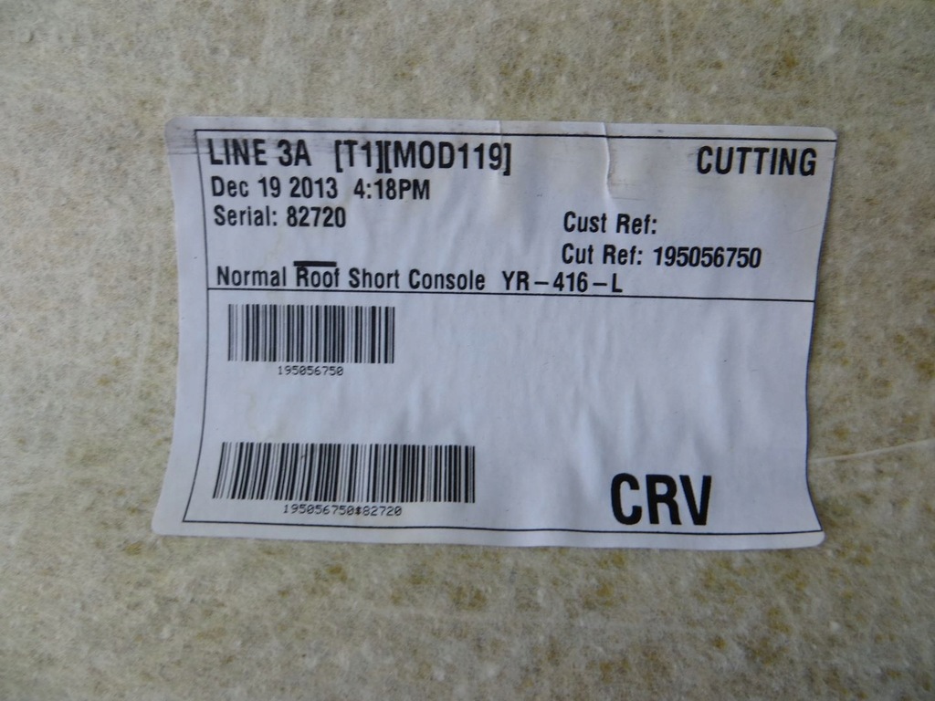 фото №6, Honda cr-v iv потолок 12-