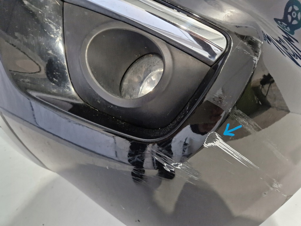 фото №9, Бампер передний перед renault koleos i 1 lift противотуманные фары решётка радиатора