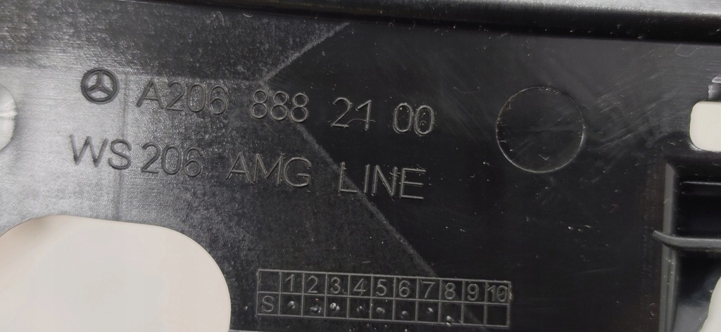 фото №7, Решётка радиатора mercedes c klasa w206 amg line