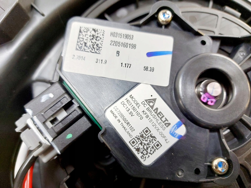 Tesla y model y 22r. обігрівач повітродувка 1494714-98-g Ціна