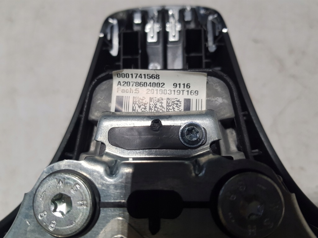 фото №7, Подушка подушка безопасности водителя mercedes-benz оригинальный номер a2078604002