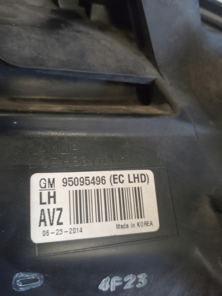 фото №9, Фара лівий opel mokka gm 95095496