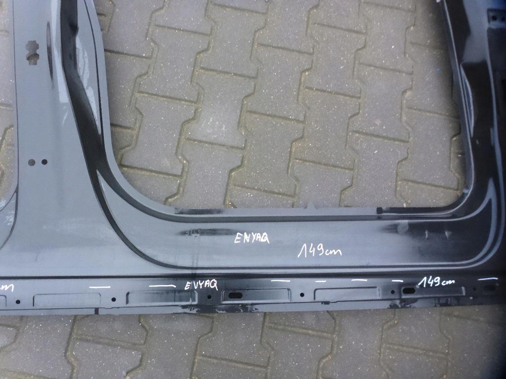 фото №3, Skoda enyaq порог блок двигателя рама правый новый оригинал